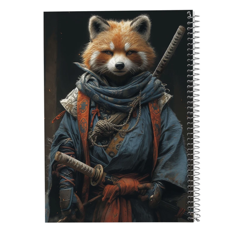 دفتر مشق 100 برگ مدوپد مدل حیوانات جنگجو کد DF14787