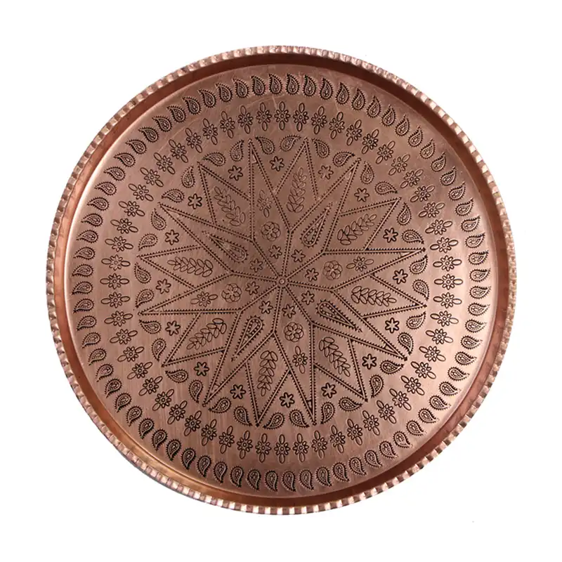 سینی مسی مدل گرد کد ZH56.6