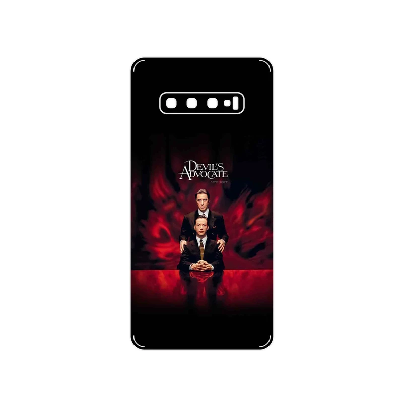 برچسب پوششی ماهوت مدل The Devils Advocate مناسب برای گوشی موبایل سامسونگ Galaxy S10 Plus