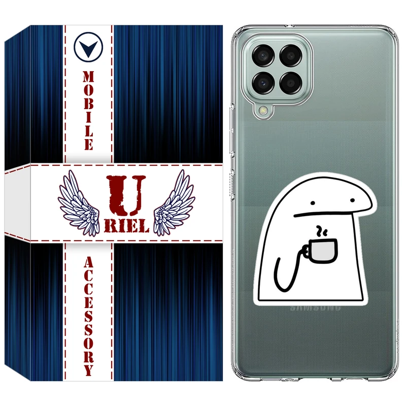 کاور یوریل مدل Clear کد 79 طرح پوکرفیس مناسب برای گوشی موبایل سامسونگ Galaxy A12 / A12 Nacho / M12 / F12