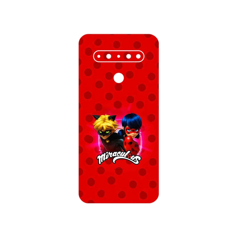 برچسب پوششی ماهوت مدل Ladybug and Cat Noir مناسب برای گوشی موبایل ال جی K61