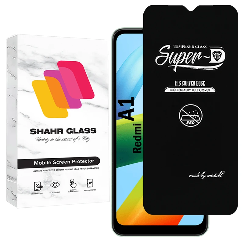 محافظ صفحه نمایش شهر گلس مدل SUPERDNSH مناسب برای گوشی موبایل شیائومی Redmi A1