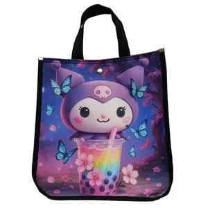 ساک دستی مدل دکمه‌ای طرح کرومی