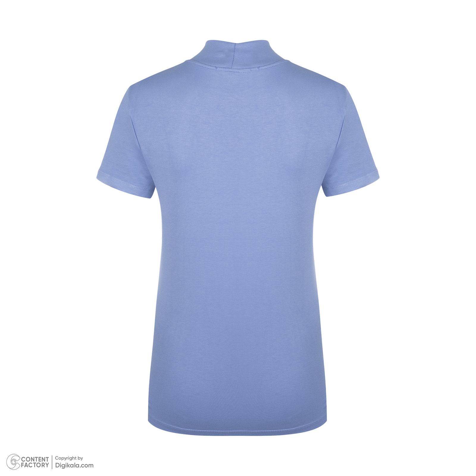 تی شرت آستین کوتاه زنانه برنس مدل باربارا-50 رنگ آبی روشن -  - 5