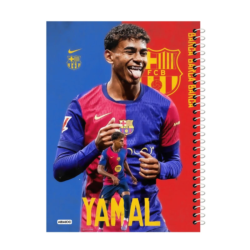 دفترچه یادداشت 50 برگ آلبالو مدل یامال کد 2051