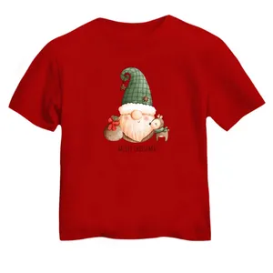 تی شرت آستین کوتاه بچگانه مدل بابانوئل کریسمس کد 48