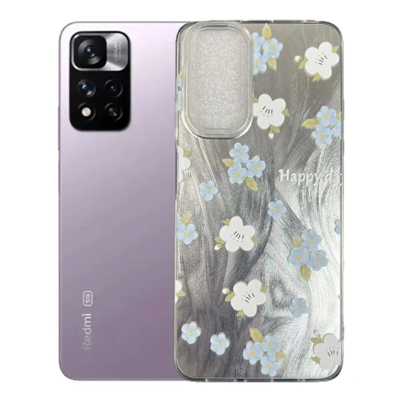 کاور طرح شکوفه باران مناسب برای گوشی موبایل شیائومی Redmi Note 11 Pro 4g