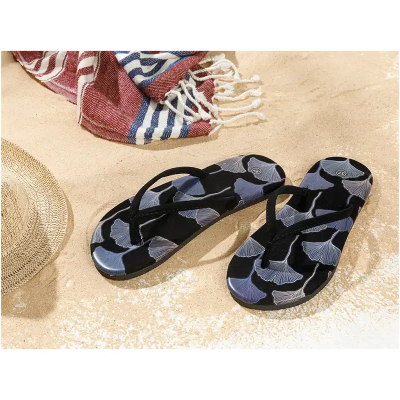 دمپایی لاانگشتی زنانه انگلیش هوم مدل Velvet.Lacivert