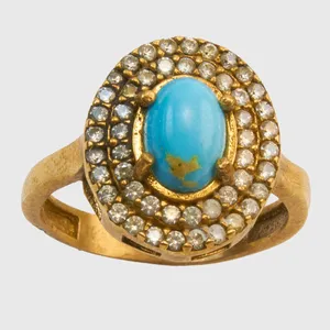 انگشتر زنانه فیروزه عجمی نیشابور