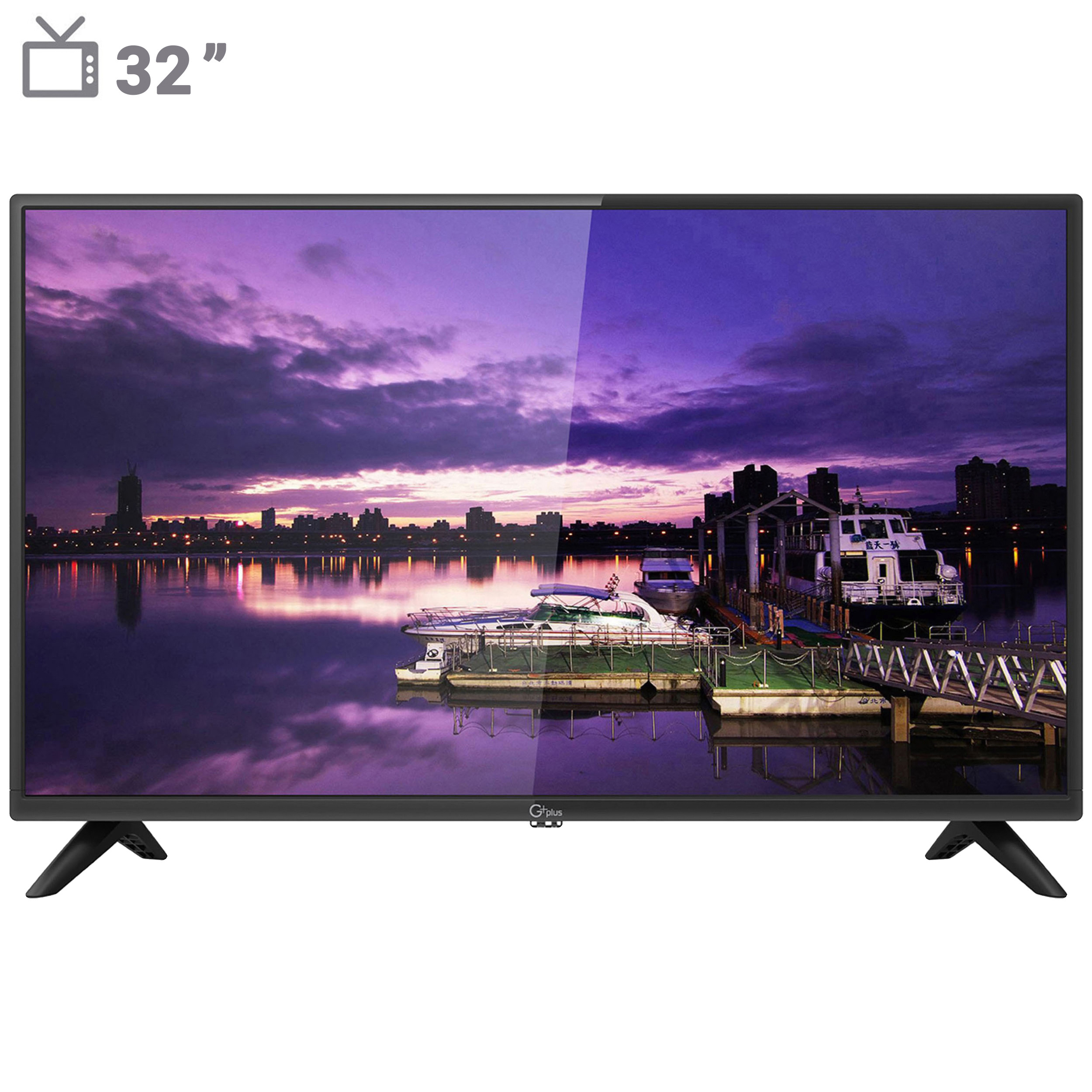 تلویزیون ال ای دی جی پلاس مدل GTV-32GD412N سایز 32 اینچ