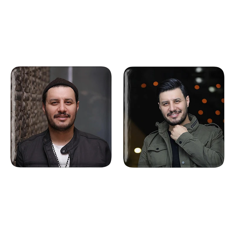 مگنت خندالو مدل جواد عزتی کد 63266325 مجموعه 2 عددی