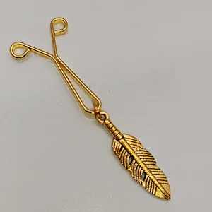 گیره روسری زنانه طرح پر مدل 90