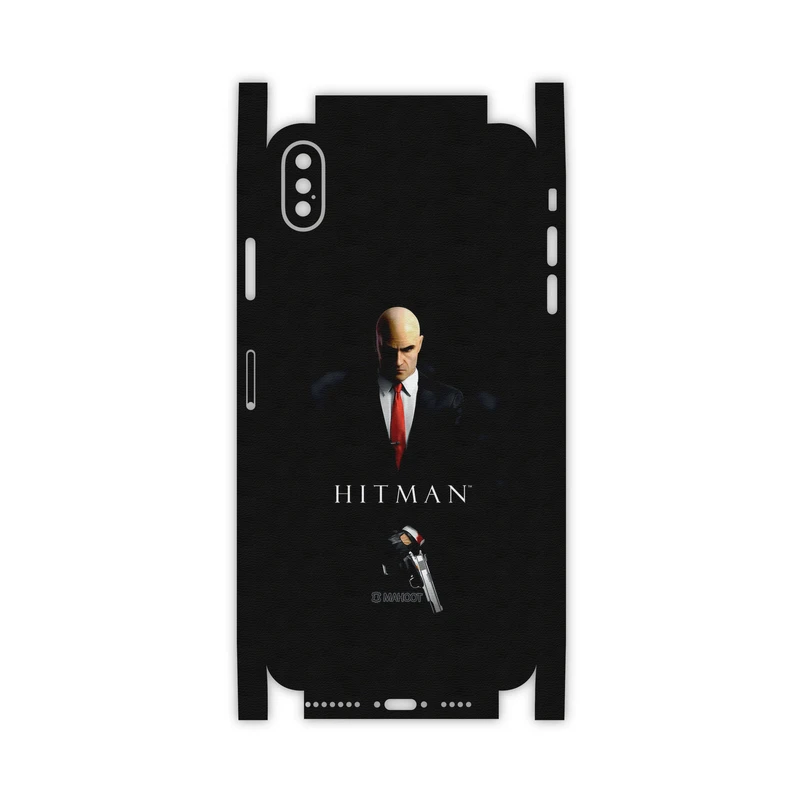 برچسب پوششی ماهوت مدل HITMAN-Game-FullSkin مناسب برای گوشی موبایل اپل iPhone Xs Max