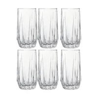 لیوان ساکورا مدل مودنا کد SK18601200W بسته شش عددی 