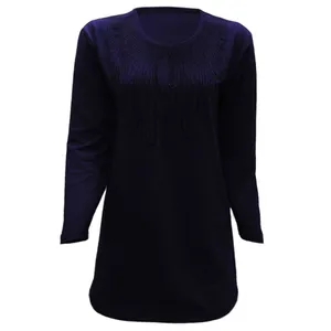 تونیک زنانه مدل WATERFAL کد tm-1579 رنگ سرمه ای