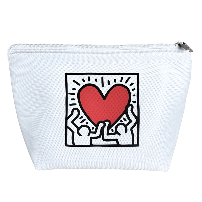 کیف لوازم آرایش دخترانه خندالو مدل قلب کد 5723