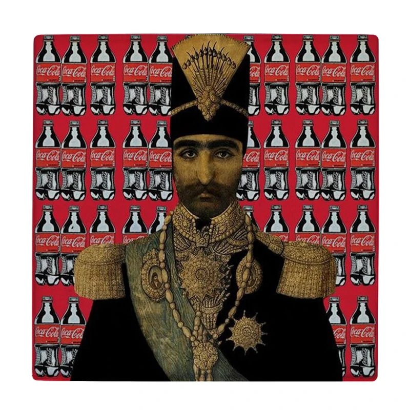 زیر لیوانی طرح ناصرالدین شاه کد    3032952_219