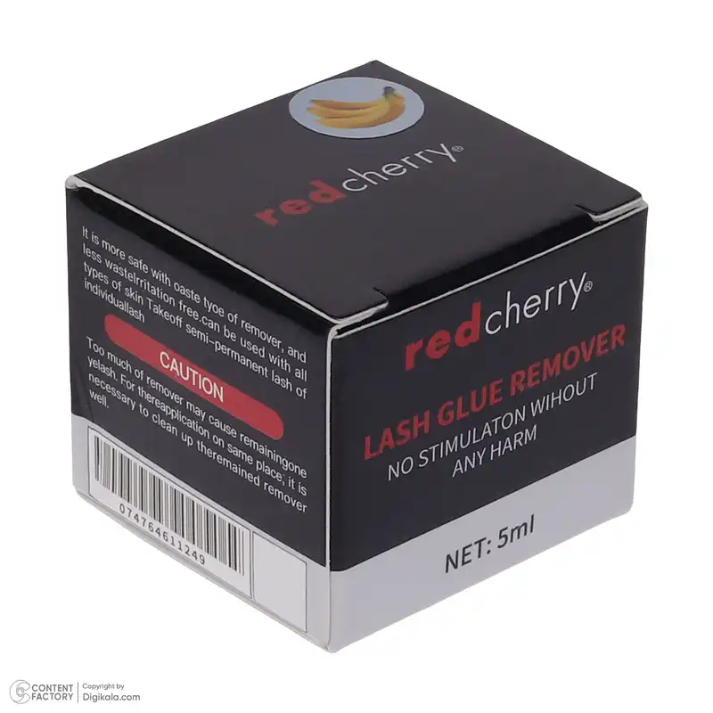 پاک کننده چسب مژه مصنوعی رد چری مدل 11249 وزن 5 گرم