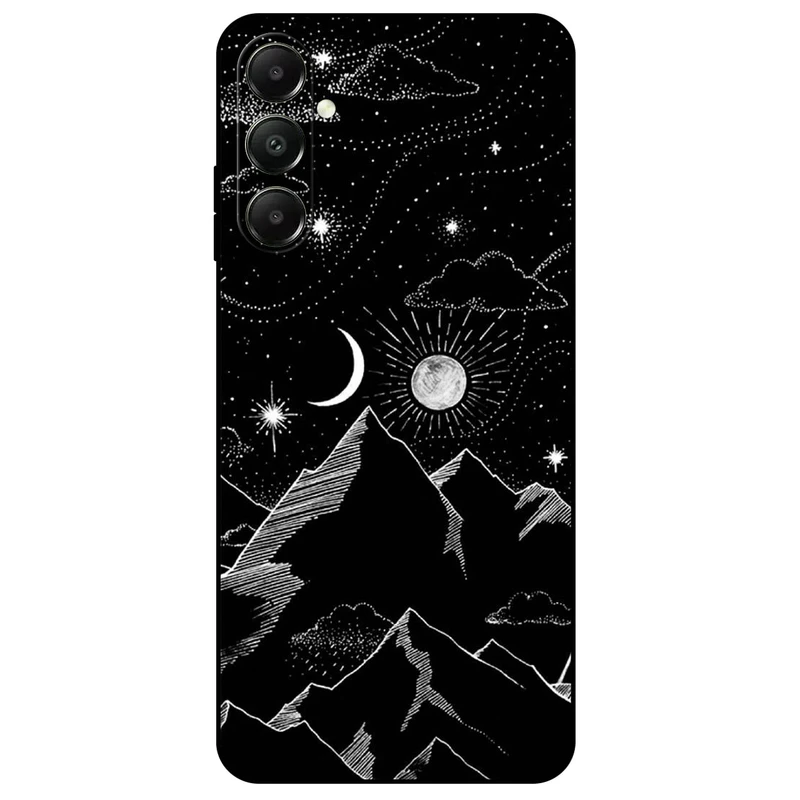 کاور مگافون طرح کوه مدل 8078 مناسب برای گوشی موبایل سامسونگ Galaxy A05S