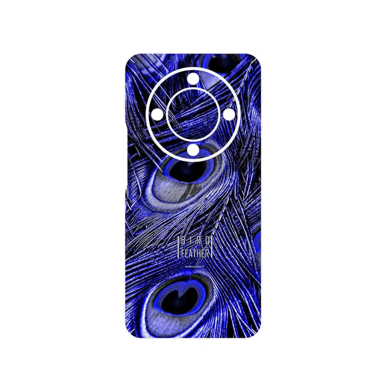 برچسب پوششی ماهوت مدل Purple Feather مناسب برای گوشی موبایل آنر X9b