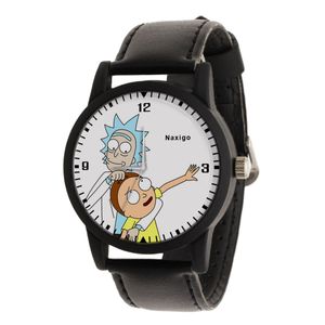 نقد و بررسی ساعت مچی عقربه ای ناکسیگو طرح Rick and Morty کد LF4238 توسط خریداران