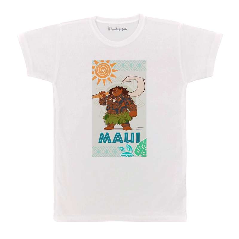 تی شرت بچگانه پرمانه طرح moana کد pmt.2584