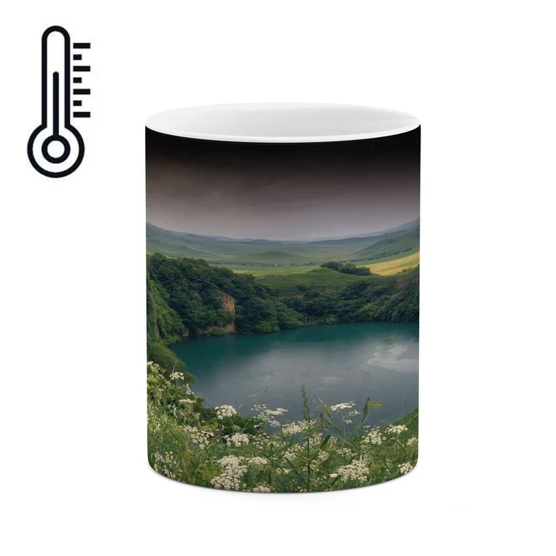 ماگ حرارتی کاکتی مدل منظره کد mgh15344