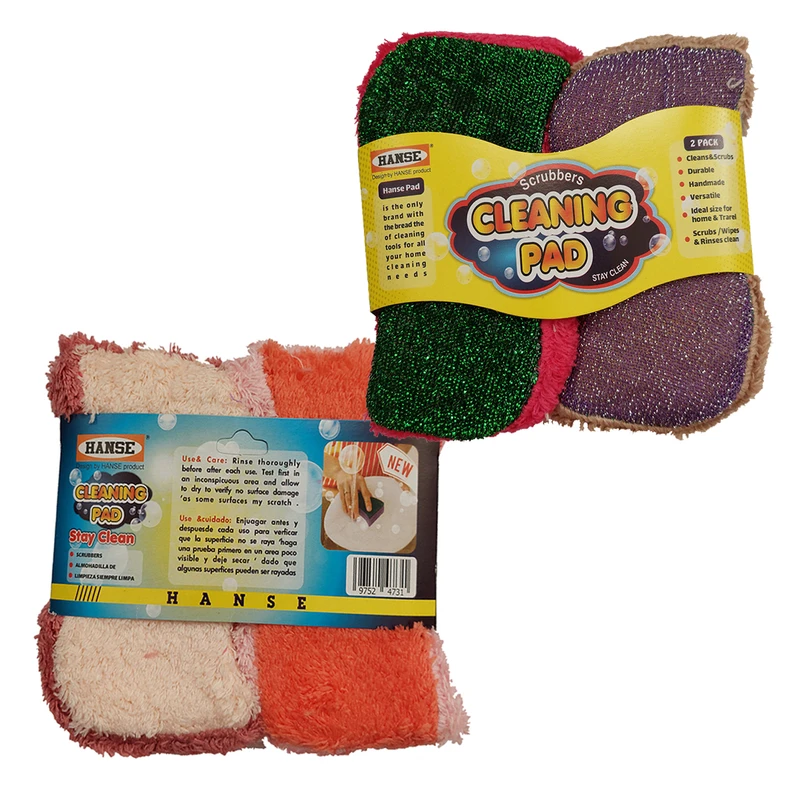 اسکاچ و سیم ظرفشویی هانس مدل S2 مجموعه 2 عددی