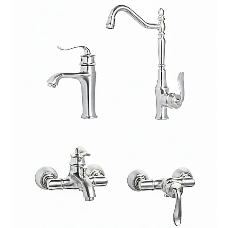 ست شیرآلات مدل هلیا مجموعه 4 عددی