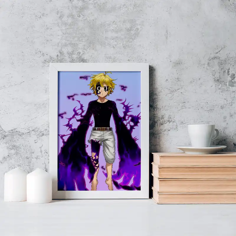 تابلو خندالو مدل ملیوداس انیمه هفت گناه کبیره کد 17548