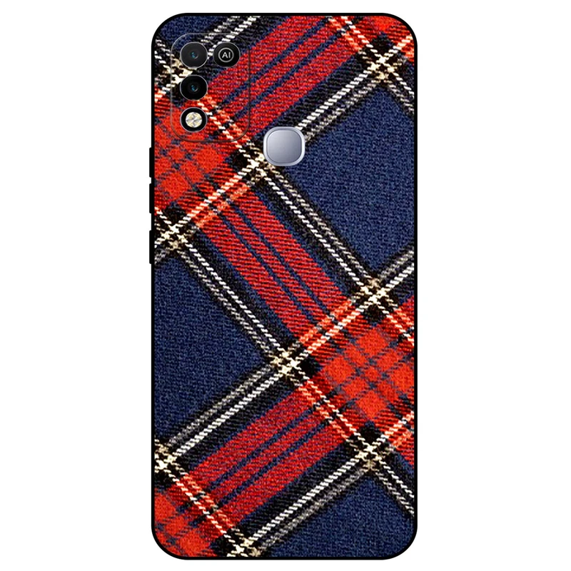 کاور مگافون طرح بافت مدل 8103 مناسب برای گوشی موبایل اینفینیکس Hot 10 Play / Hot 11 Play      