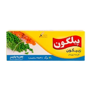 کیسه زیپدار پیلگون مدل z23 بسته 20 عددی