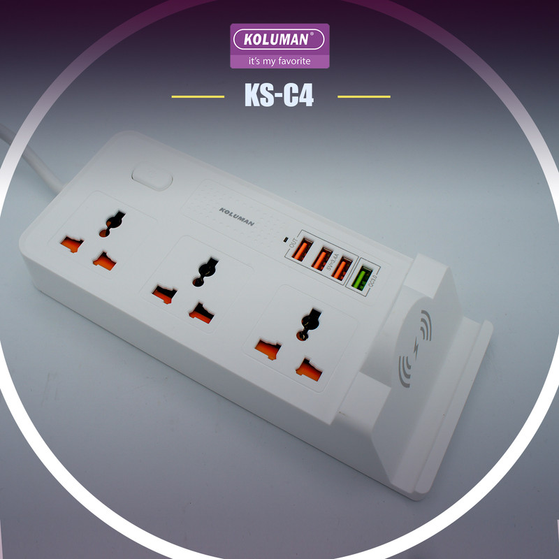 چند راهی برق کلومن مدل KS-C4 چند راهی برق کلومن مدل KS-C4