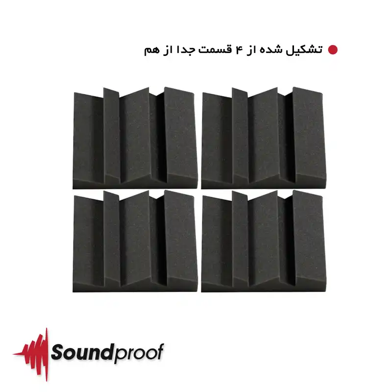 پنل آکوستیک ساندپروف مدل MD55