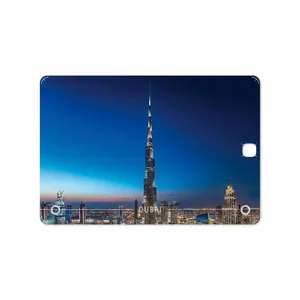 برچسب پوششی ماهوت مدل Dubai City مناسب برای تبلت سامسونگ Galaxy Tab A 9.7 2015 T555