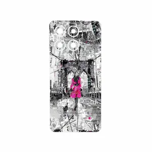 MAHOOT Collage of Catwalk Bridge Cover Sticker for Motorola Edge 60 Pro