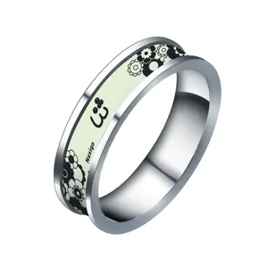 انگشتر ناکسیگو مدل شب تاب طرح ثنا کد RN14555