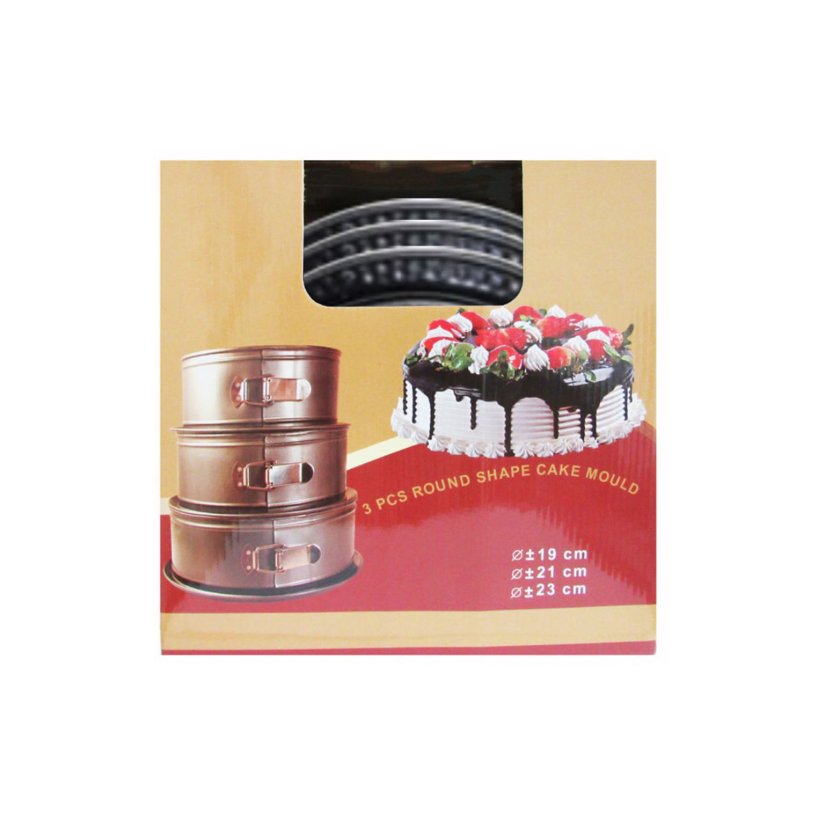 قالب کیک مدل round deep cake مجموعه سه عددی قالب کیک مدل round deep cake مجموعه سه عددی