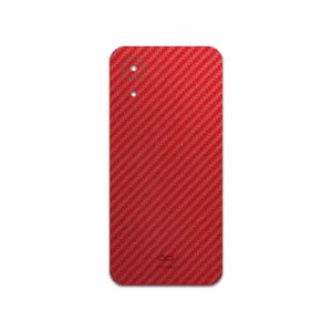 MAHOOT Red-Fiber Cover Sticker for Samsung Galaxy A03 Core