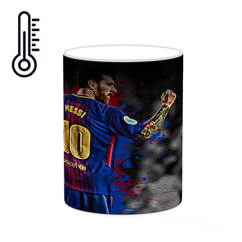 ماگ حرارتی کاکتی طرح Leo Messi لئو مسی مدل mgh42485