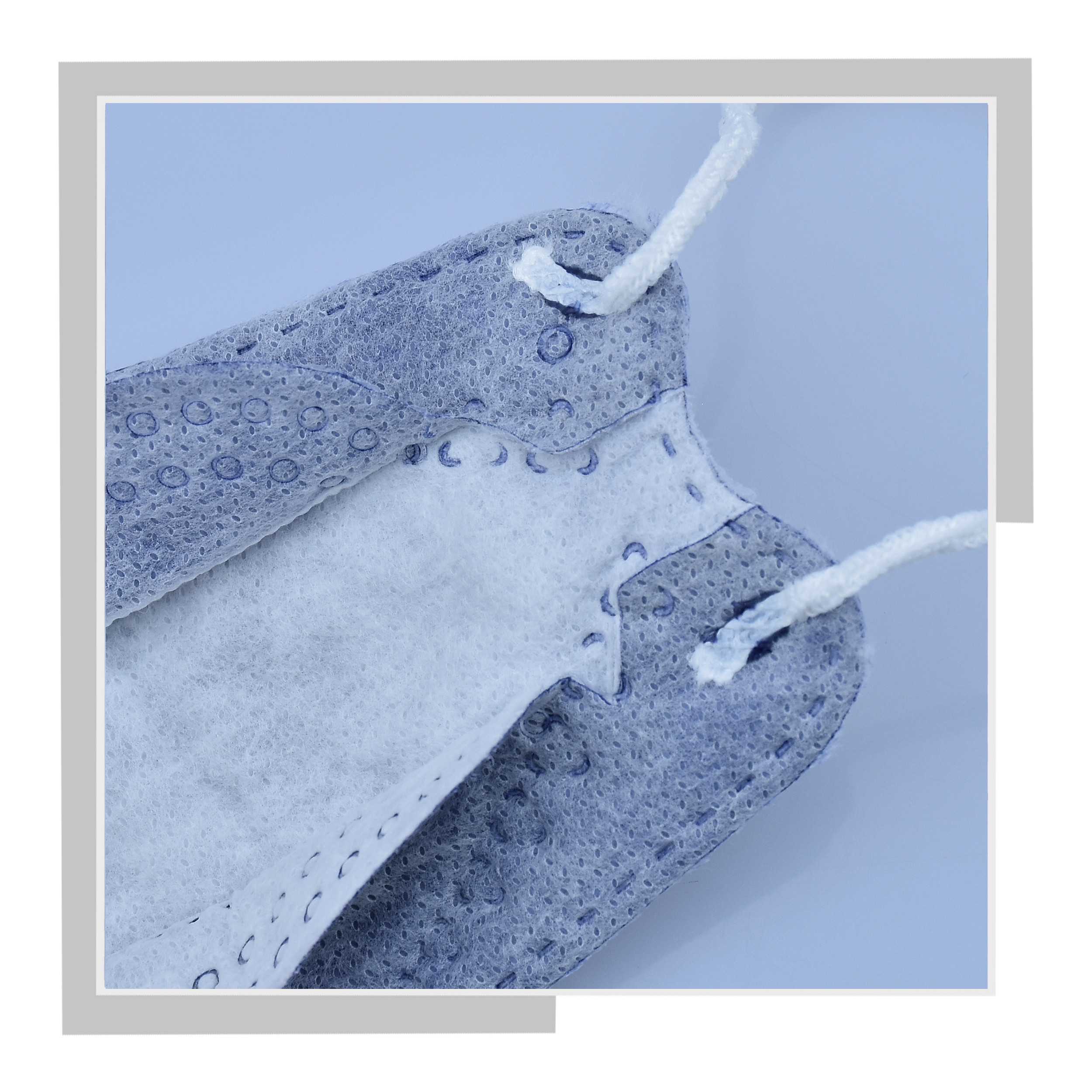 ماسک تنفسی اس اچ ام کد LY4-0074-ya بسته 5 عددی