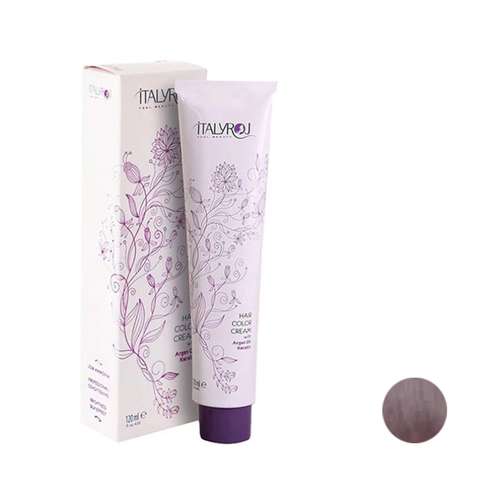 رنگ مو ایتالی رژ سری بلوند شماره 12/21 حجم 120 میلی لیتر رنگ بلوند یاسی فوق العاده روشن