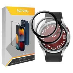 محافظ صفحه نمایش نانو اسپریگ مدل Pmma-SPG مناسب برای ساعت هوشمند سامسونگ Galaxy Watch 6 Classic 43mm بسته دو عددی