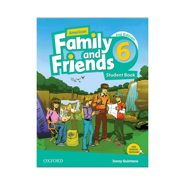 کتاب American family and friends 6 2nd edition اثر جمعی از نویسندگان انتشارات رهنما