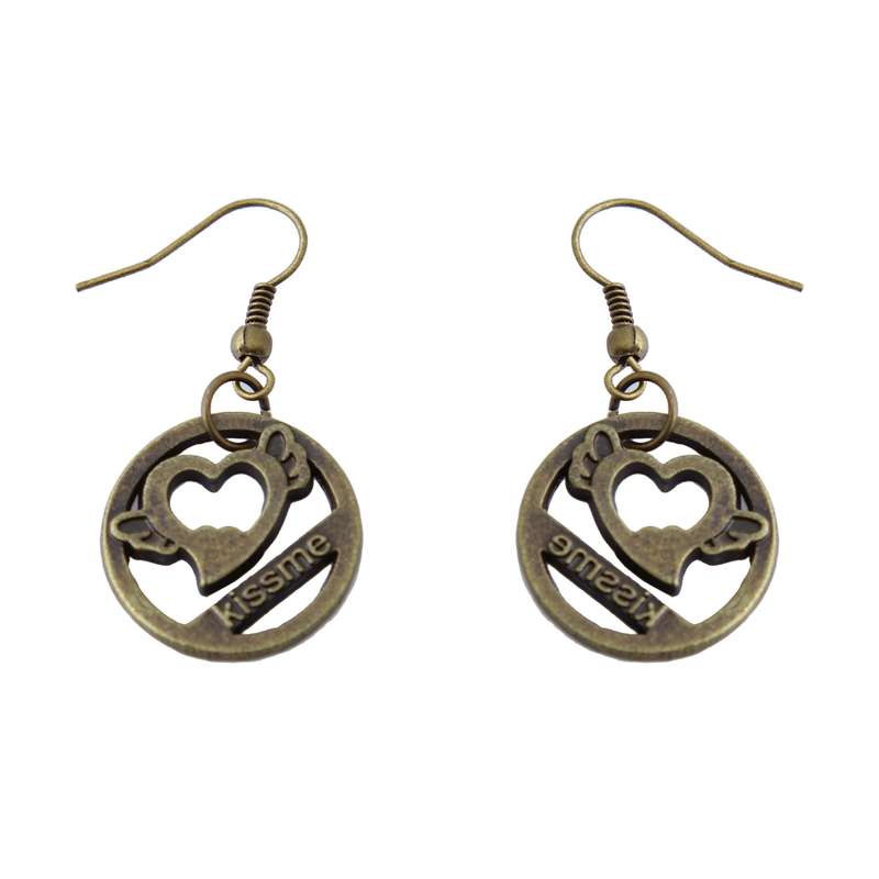 گوشواره دخترانه بازرگانی میلادی کد GZN_175