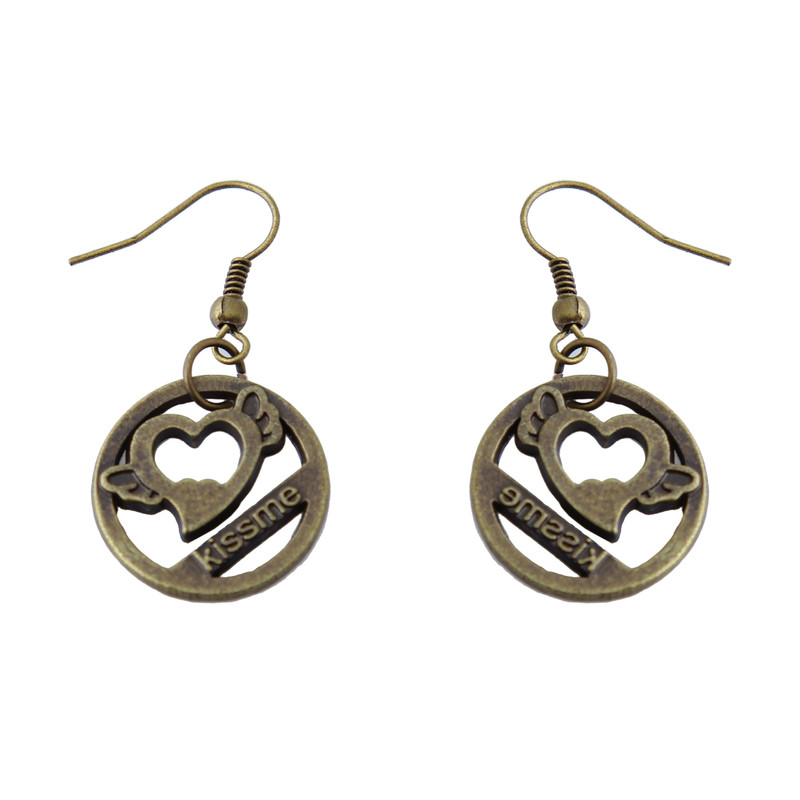 گوشواره دخترانه بازرگانی میلادی کد GZN_175