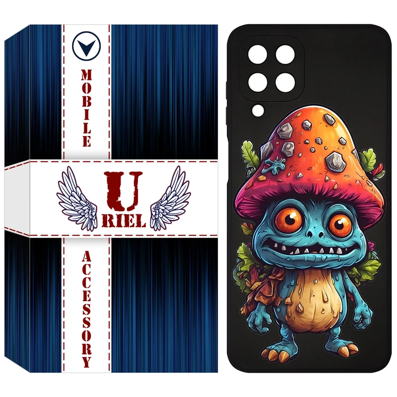 کاور یوریل قاب مدل KSH کد 47 طرح قارچ مناسب برای گوشی موبایل سامسونگ Galaxy M33