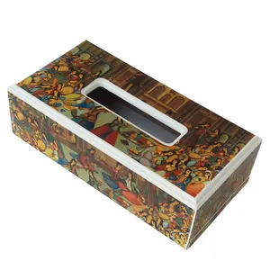 جعبه دستمال کاغذی مدل JD131S