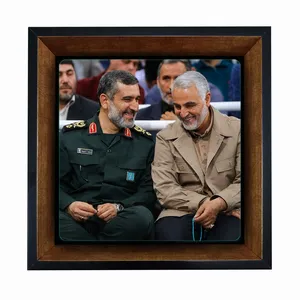 تابلو کاشی مبین ایده طرح شهید حاج قاسم سلیمانی, شهید حاجی‌زاده کد   X27  -  m1138
