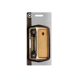 MAHOOT Radio Nostalgia Cover Sticker for Sony Xperia XZ1